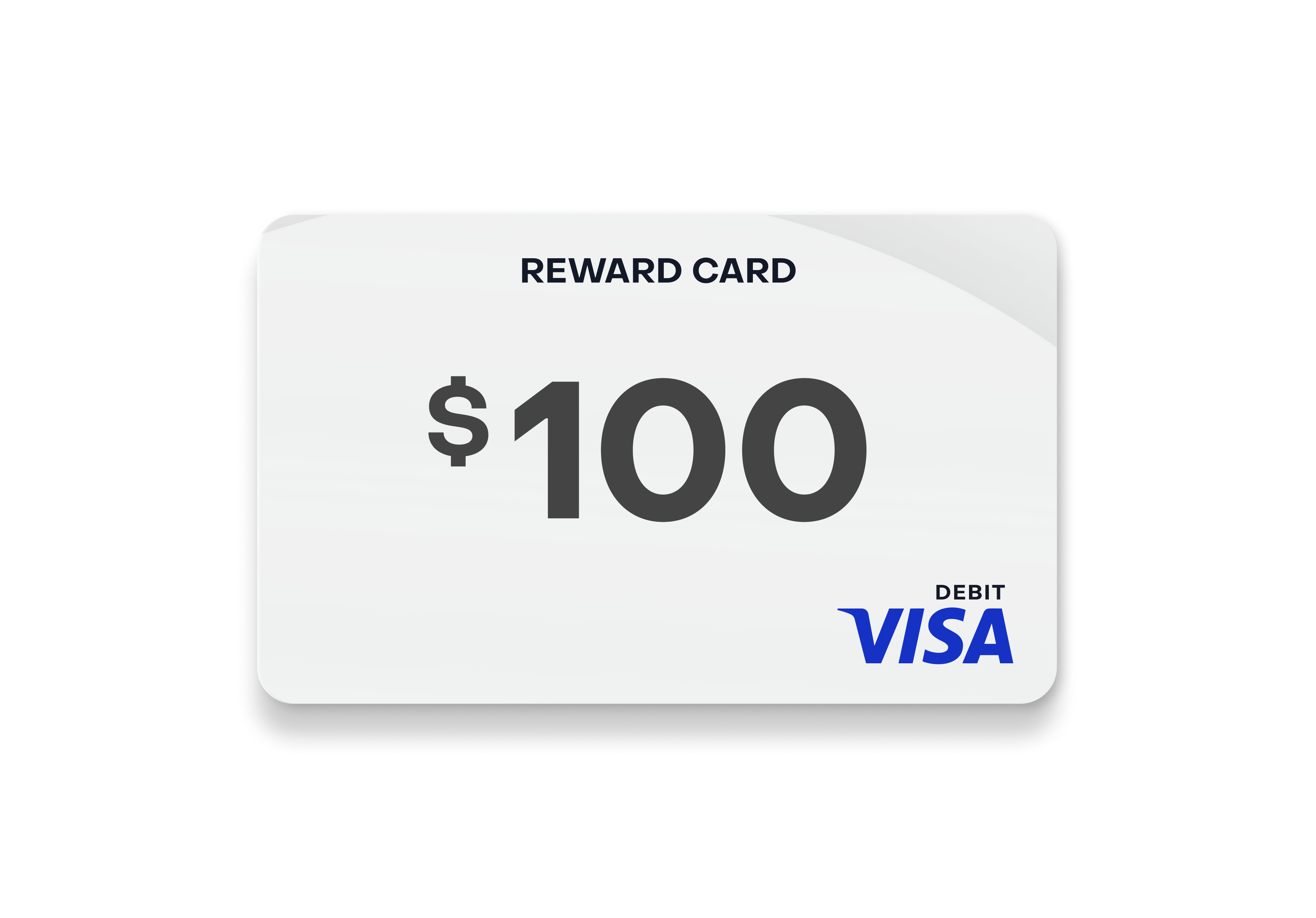 $100 Visa Reward Card